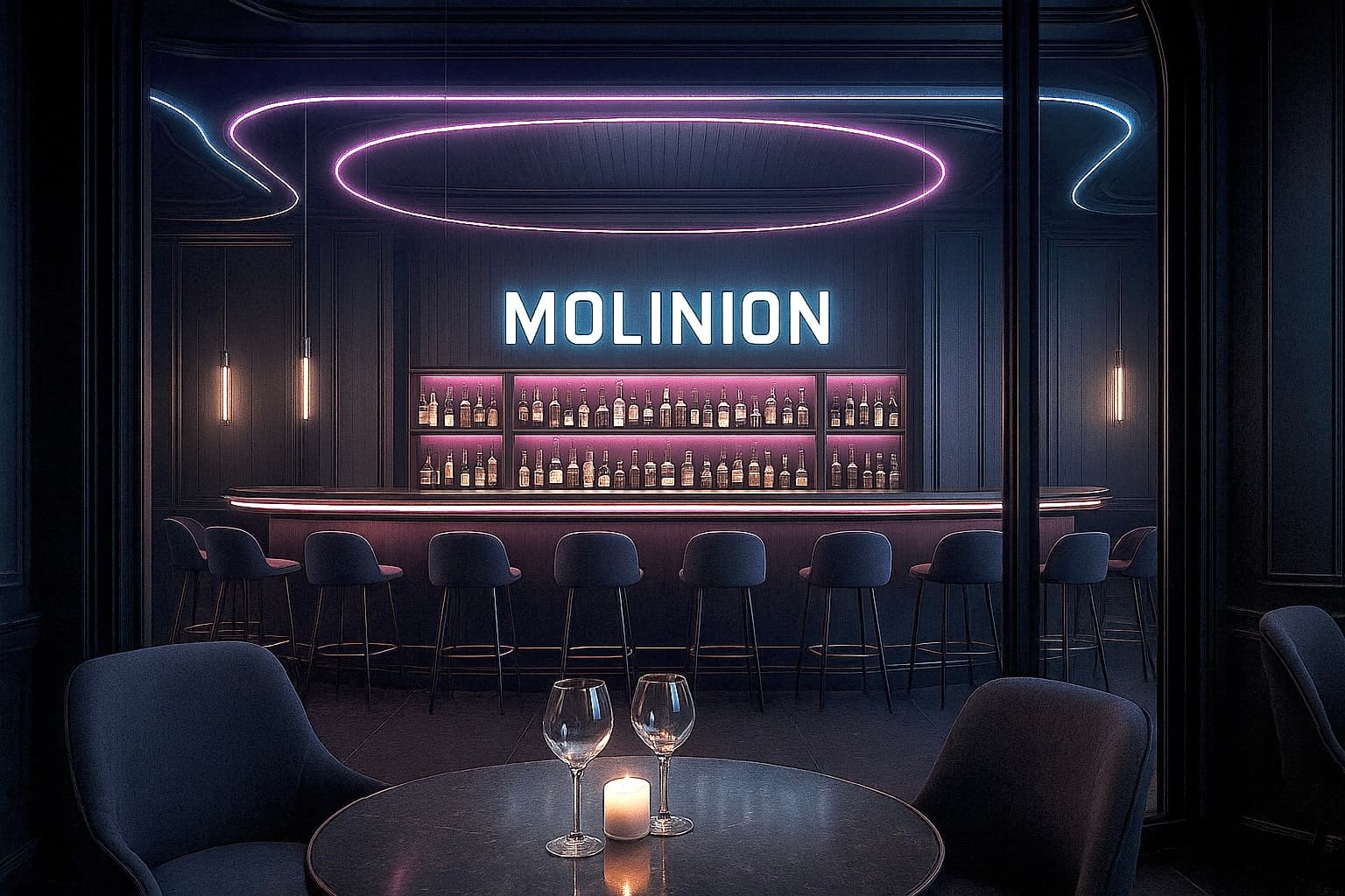 Bar area
